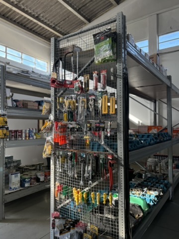 Gôndola de ferramentas manuais